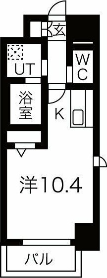 ブルームライフ八田駅前の間取り写真
