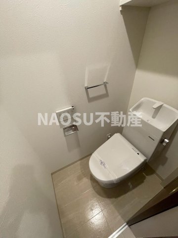 トイレ　清潔感のあるトイレです