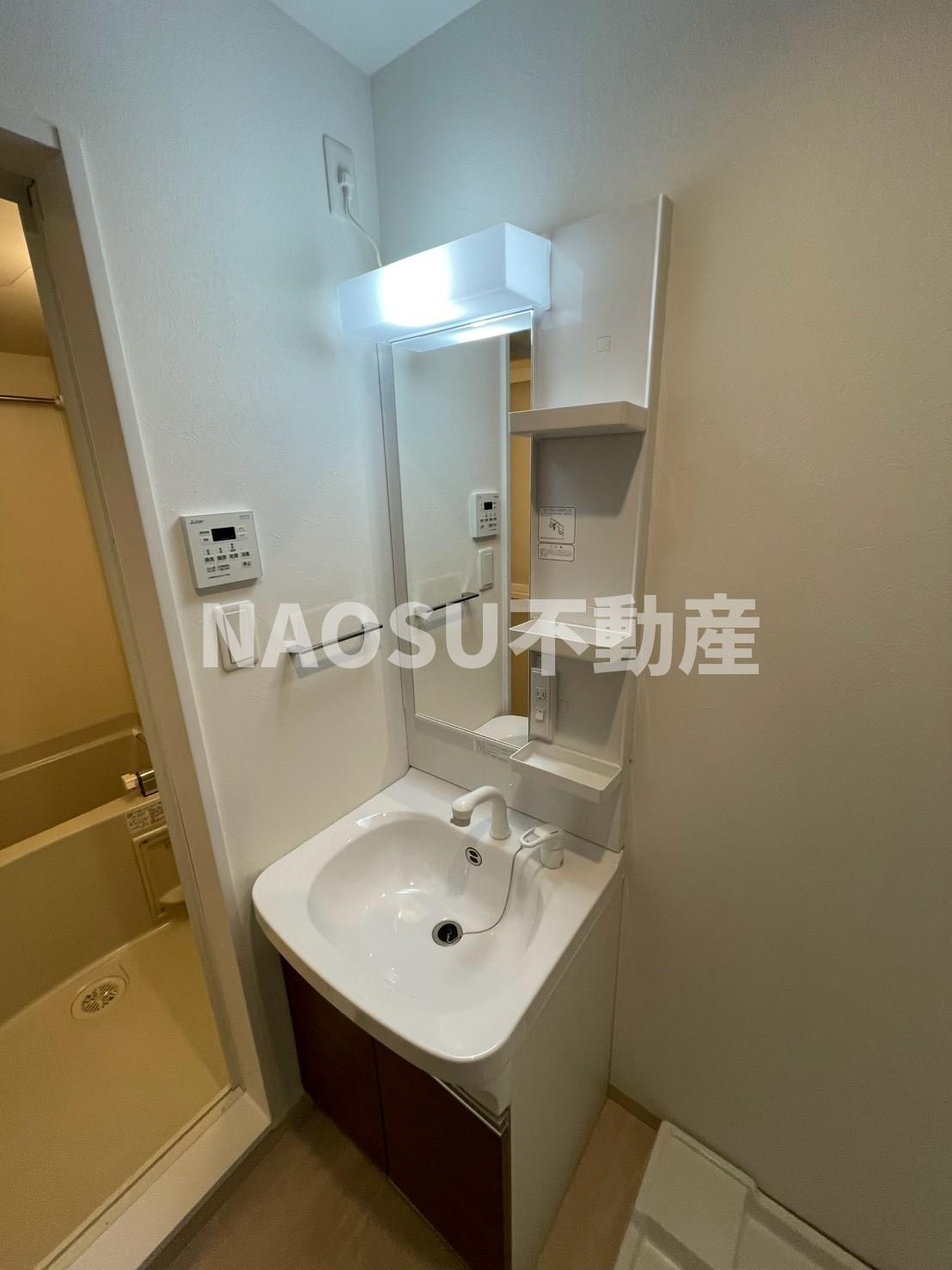 洗面設備　洗面所です