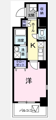京急大師線 川崎大師駅 徒歩12分 7階建 築17年の間取り写真