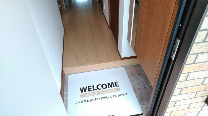 ＪＲ常磐線 いわき駅 バス乗車時間：24分 最寄りバス停で下車 徒歩7分 2階建 築11年の玄関写真