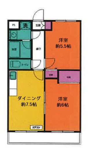 ベルコート日吉IIの間取り写真