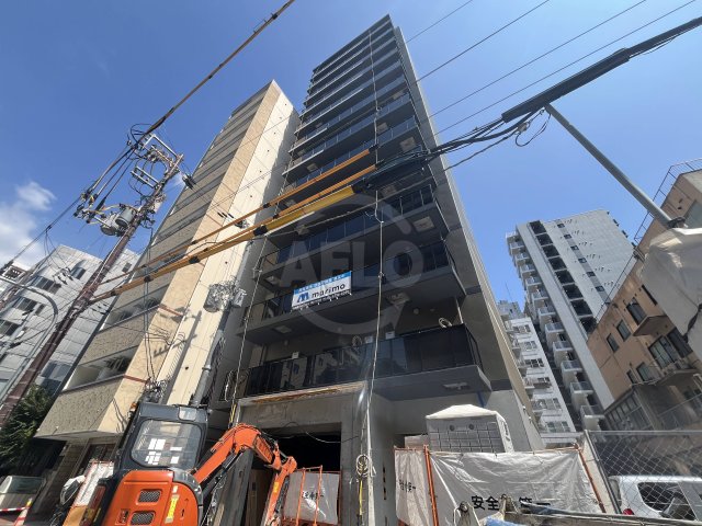 建物外観　ArtizA阿波座　外観パース