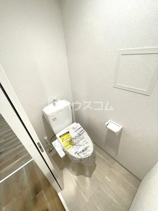 京阪本線 光善寺駅 徒歩8分 4階建 築1年のトイレ写真