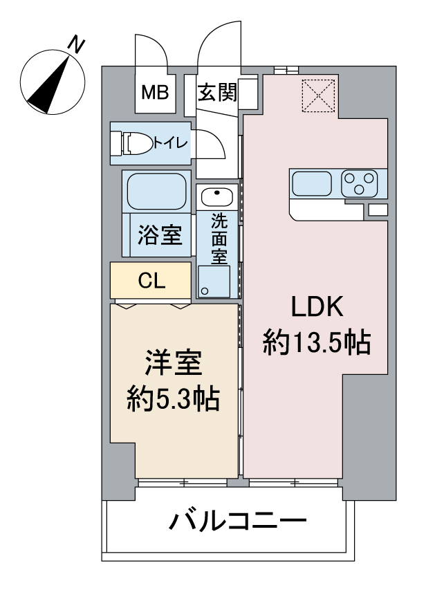 地下鉄名城線 ナゴヤドーム前矢田駅 徒歩4分 12階建 築6年の間取り写真