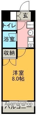 地下鉄東山線 本郷駅 バス乗車時間：11分 最寄りバス停で下車 徒歩6分 3階建 築23年の間取り写真