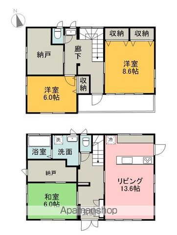 Villa Yodohiraの間取り写真