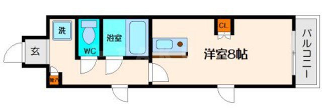 エスリード都島の間取り写真