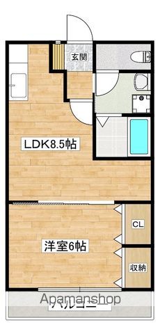 セイシェルハイム11の間取り写真