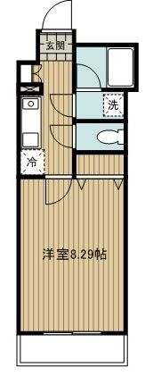 パワーハウスBSの間取り写真