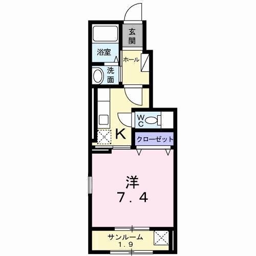 ルネッタ Iの間取り写真