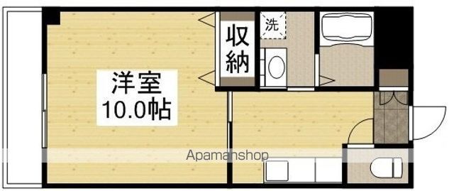 水島臨海鉄道 球場前駅 徒歩16分 4階建 築21年の間取り写真