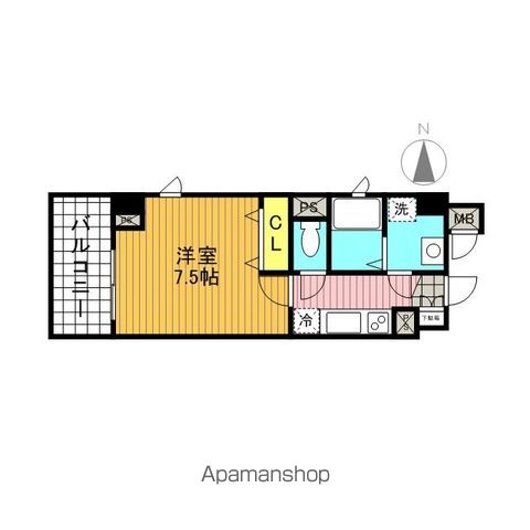 ＪＲ常磐線 綾瀬駅 徒歩4分 12階建 築12年の間取り写真