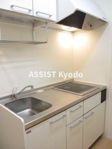 小田急線 豪徳寺駅 徒歩5分 2階建 築17年のキッチン写真