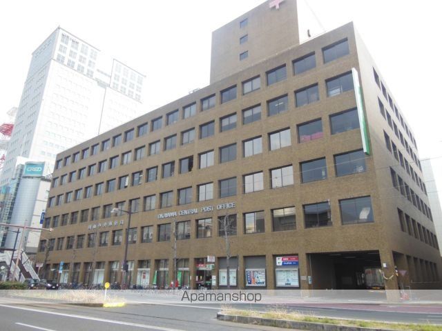 郵便局　岡山中央郵便局（郵便局）まで350m