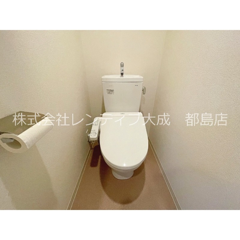 地下鉄谷町線 野江内代駅 徒歩2分 9階建 築5年のトイレ写真