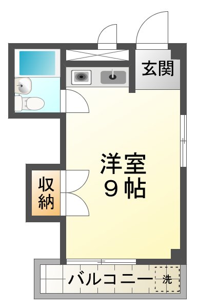 ブリーズド垂水の間取り写真