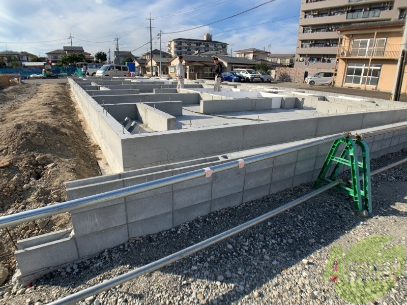 キッチン　物件はこちらに建設予定となっております。