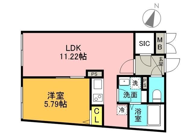 Majestic Life 三軒茶屋の間取り写真