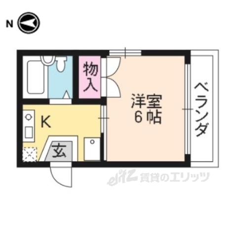 Plaisir北山の間取り写真
