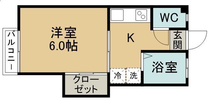 セレーナ北仙台の間取り写真