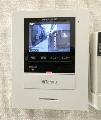 セキュリティ　来訪者の確認のできるモニタ付…
