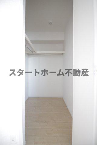 収納　大きなスペースがあり、収納には困りません