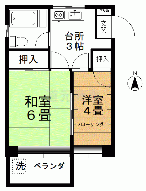 早船マンションの間取り