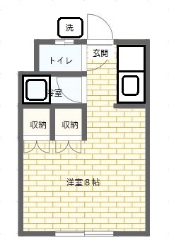 MSハイツの間取り