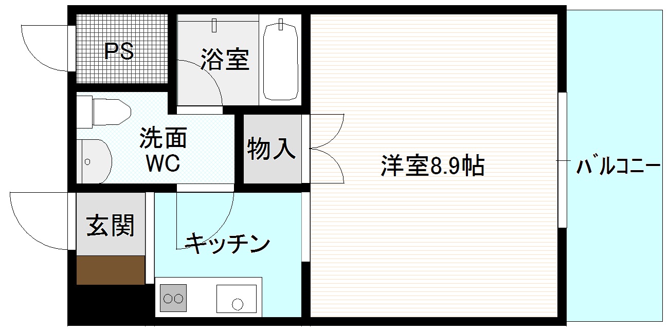 プログレッソの間取り