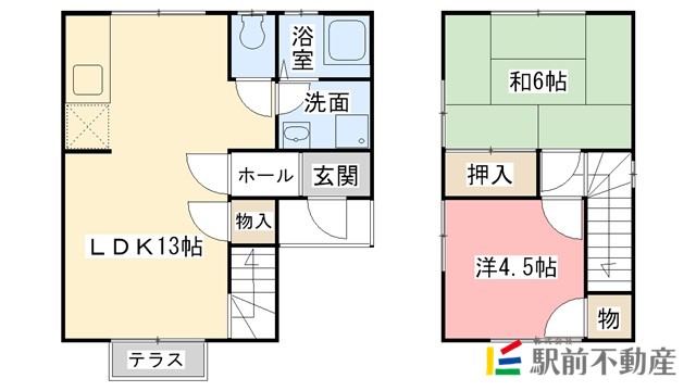 ミツルハウス１の間取り