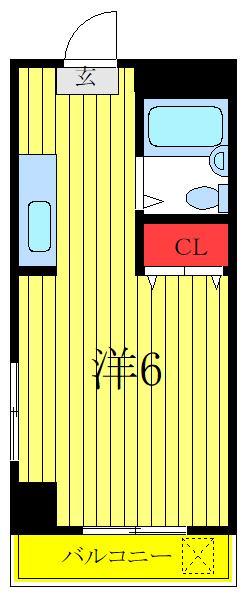 板橋区相生町のマンションの間取り