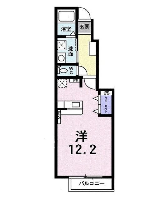 サン・フィールド　IIＢの間取り