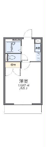 レオパレスエスペランサの間取り