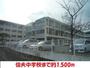 中学校　信夫中学校（中学校）まで1500m
