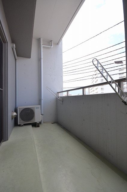 バルコニー　写真は別号室のものです。