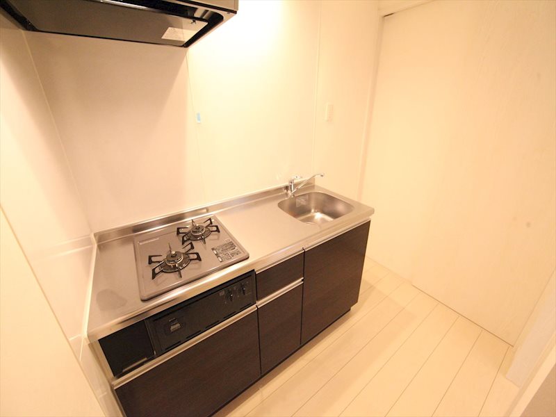 キッチン　システムキッチン（ガス2口コンロ付）