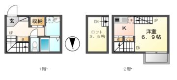 ハーモニーテラス八代町の間取り