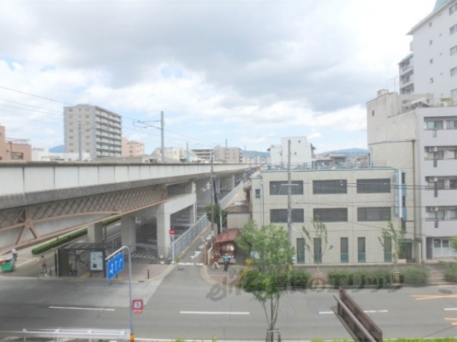 眺望　西大路通りに面しています