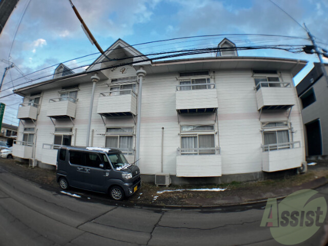 建物外観　宮城県仙台市青葉区小田原４「サンハイツＵ」