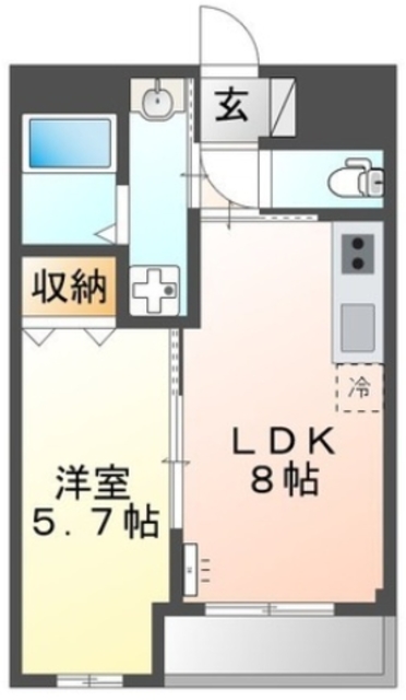 グリー玉川上水の間取り