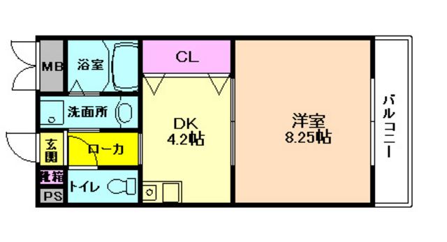 フォルテレッセNの間取り