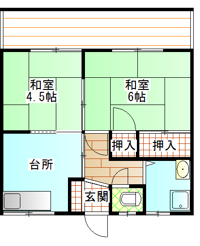 守谷住宅西の間取り