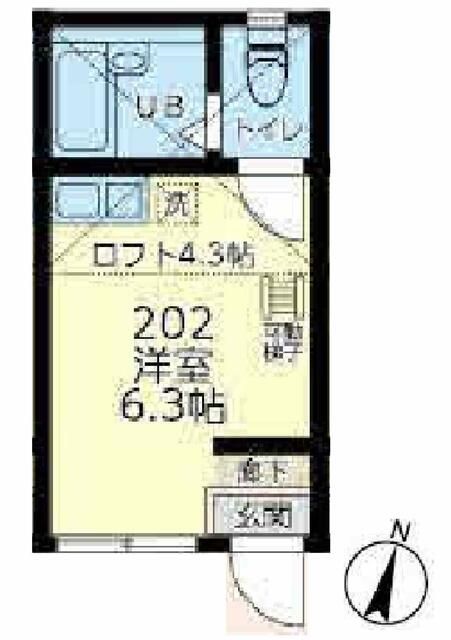 【ユナイト根岸グローリーロードの間取り】