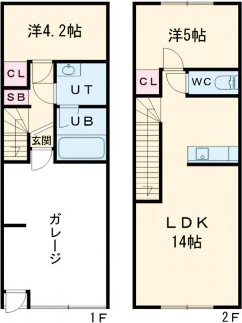 ＧＡＬＡＮＴＥ（4条西１　新築ＡＰ　Ａ棟）の間取り