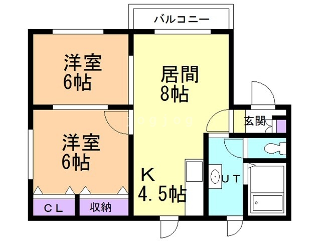 プリオールヴァンベールIIの間取り