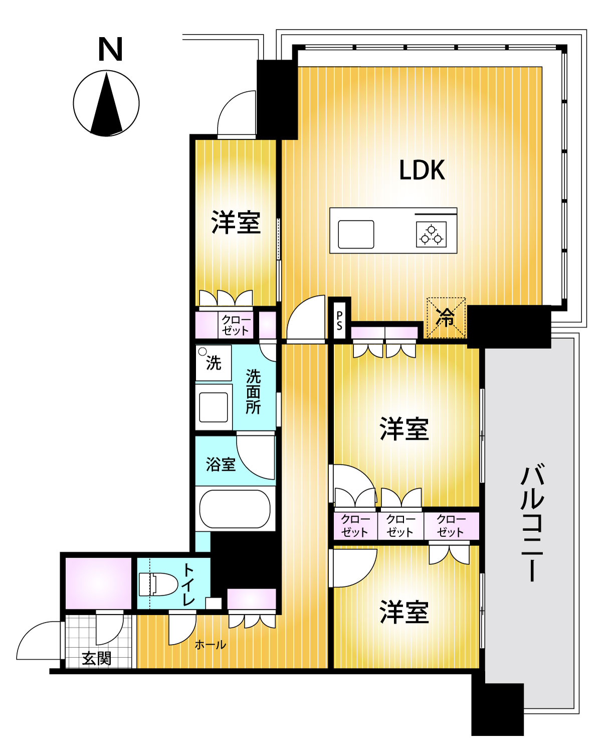 RJR堺筋本町タワーの間取り