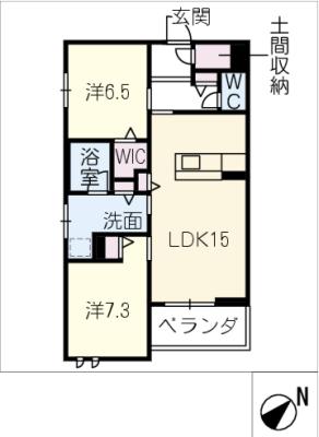 フレオベージの間取り