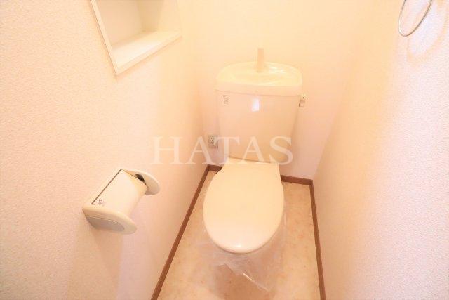 トイレ　同物件別部屋です。