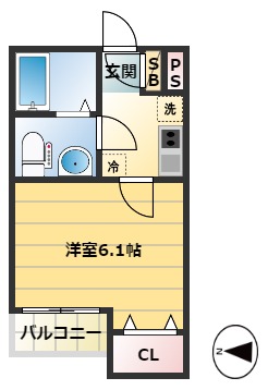 グランシーズ天王台の間取り